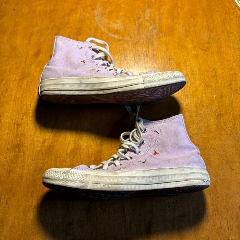 Converse Women's Purple Trainers size 7